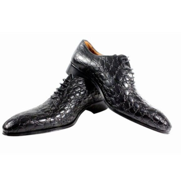 Koko Black Mens Oxford Leather Shoes main image 4